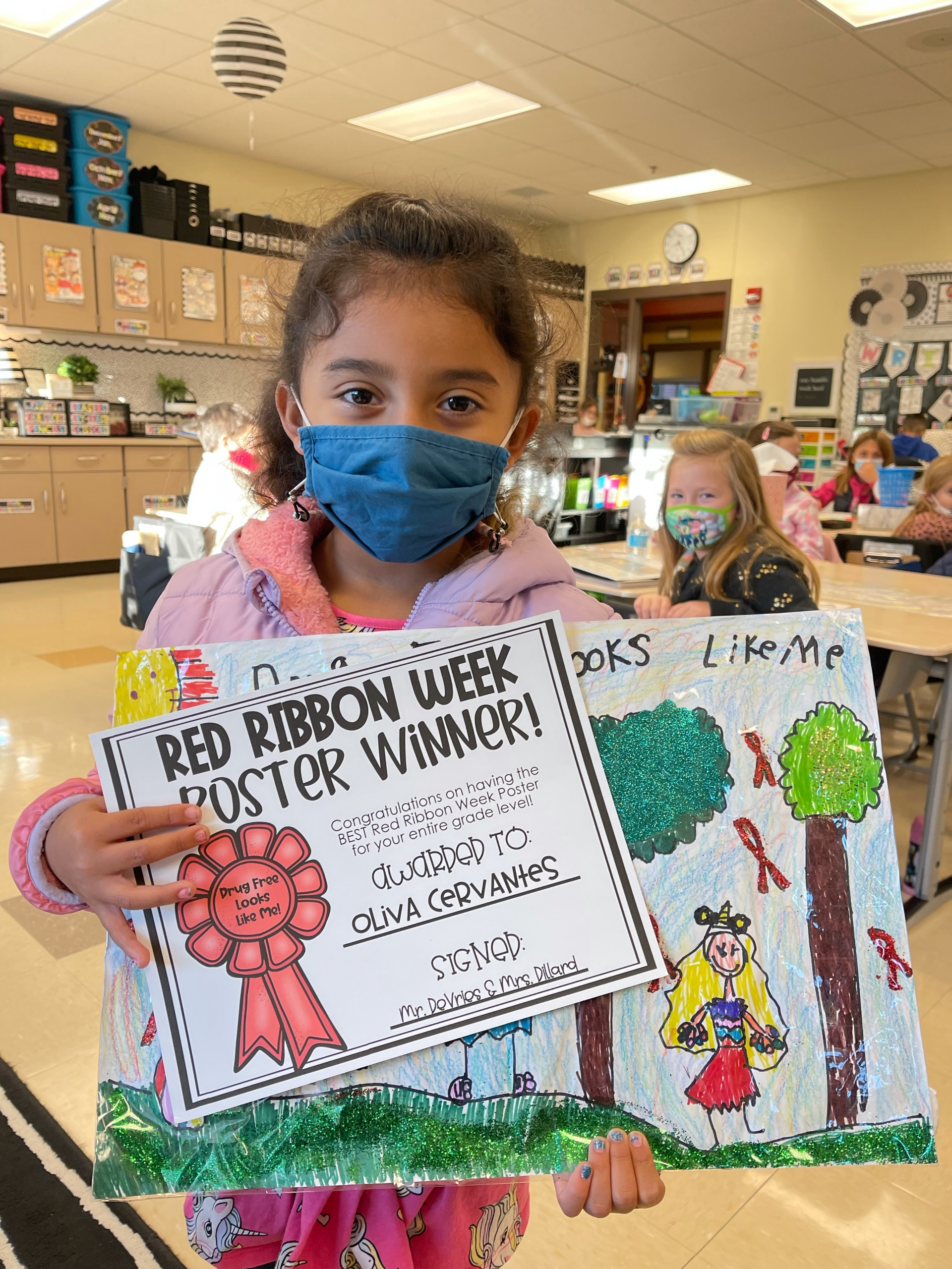 Congratulations to Protsman's Red Ribbon Poster contest winners!