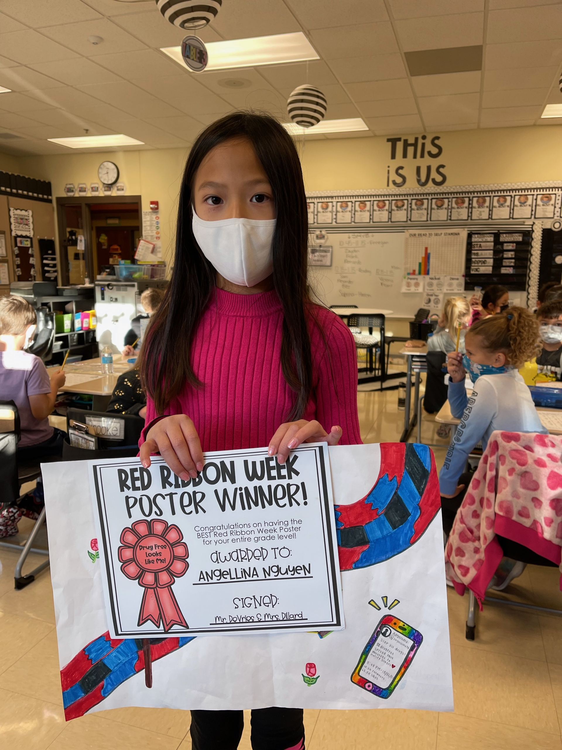 Congratulations to Protsman's Red Ribbon Poster contest winners!