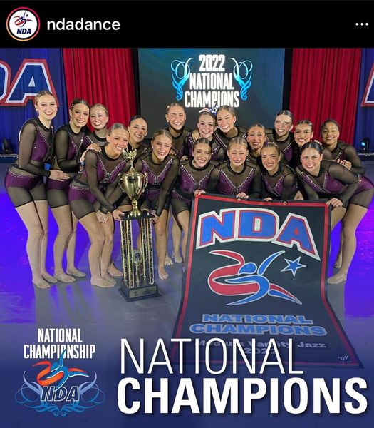 Congratulations Centralettes, State and National Dance Champions!