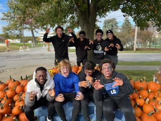 Lake Central Varsity Football team helped in the LC Dollars for Scholars Zombie run on 10-8-22. It was a great fall day and a fantastic fundraiser for LC student scholarships.