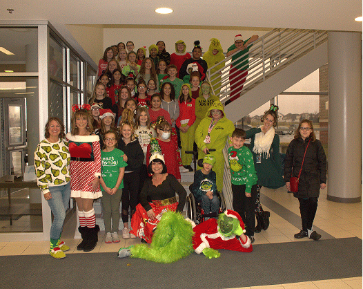 Clark staff and students are dressing things up this holiday season. Whoville day was a huge success!