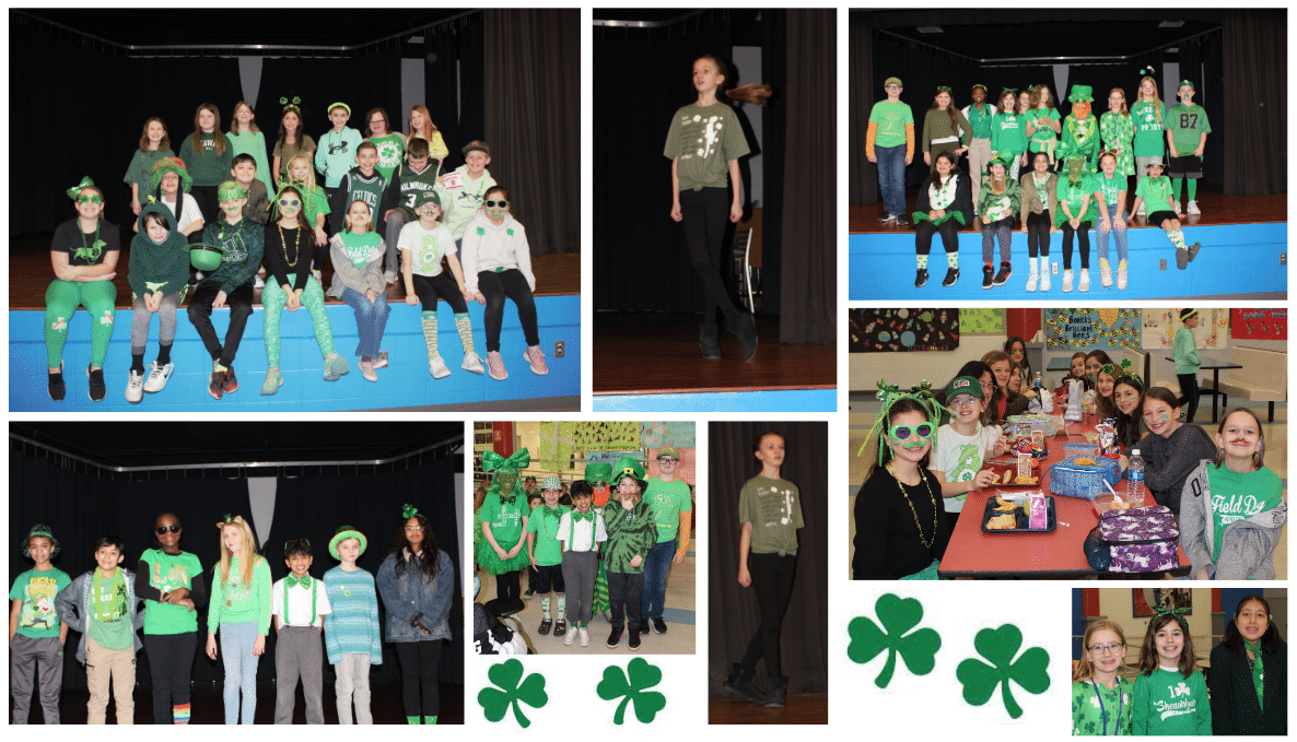 Clark celebrated St. Patrick's Day with great costumes and a true Irish dance performance!