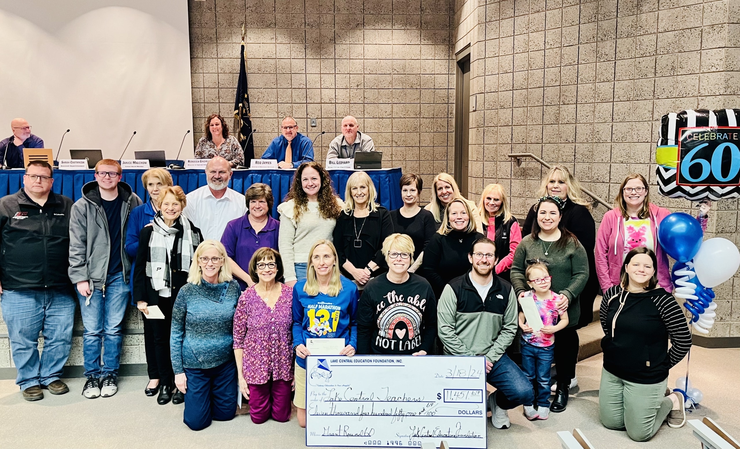 Congratulations to the Lake Central teachers who were grant recipients during the 60th round of grants from the Lake Central Education Foundation. We appreciate the LCEF for providing these wonderful opportunities to our staff.