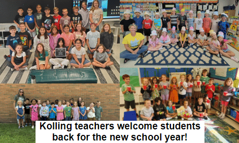 Kolling teachers welcome students back for the new school year!