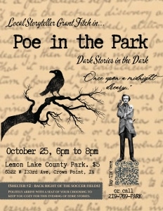 Poe in the Park Flyer
