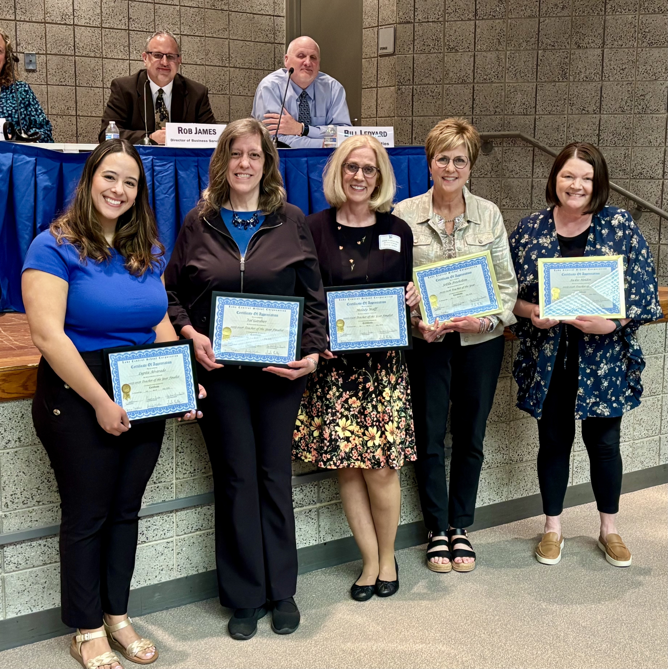 Big Congratulations to our Finalists and Teachers of the Year 2026!! Lupita Alvarado, Val Gardner and Melody Wolff - FINALISTS Joella Freckelton and Jackie Holden - TEACHERS OF THE YEAR