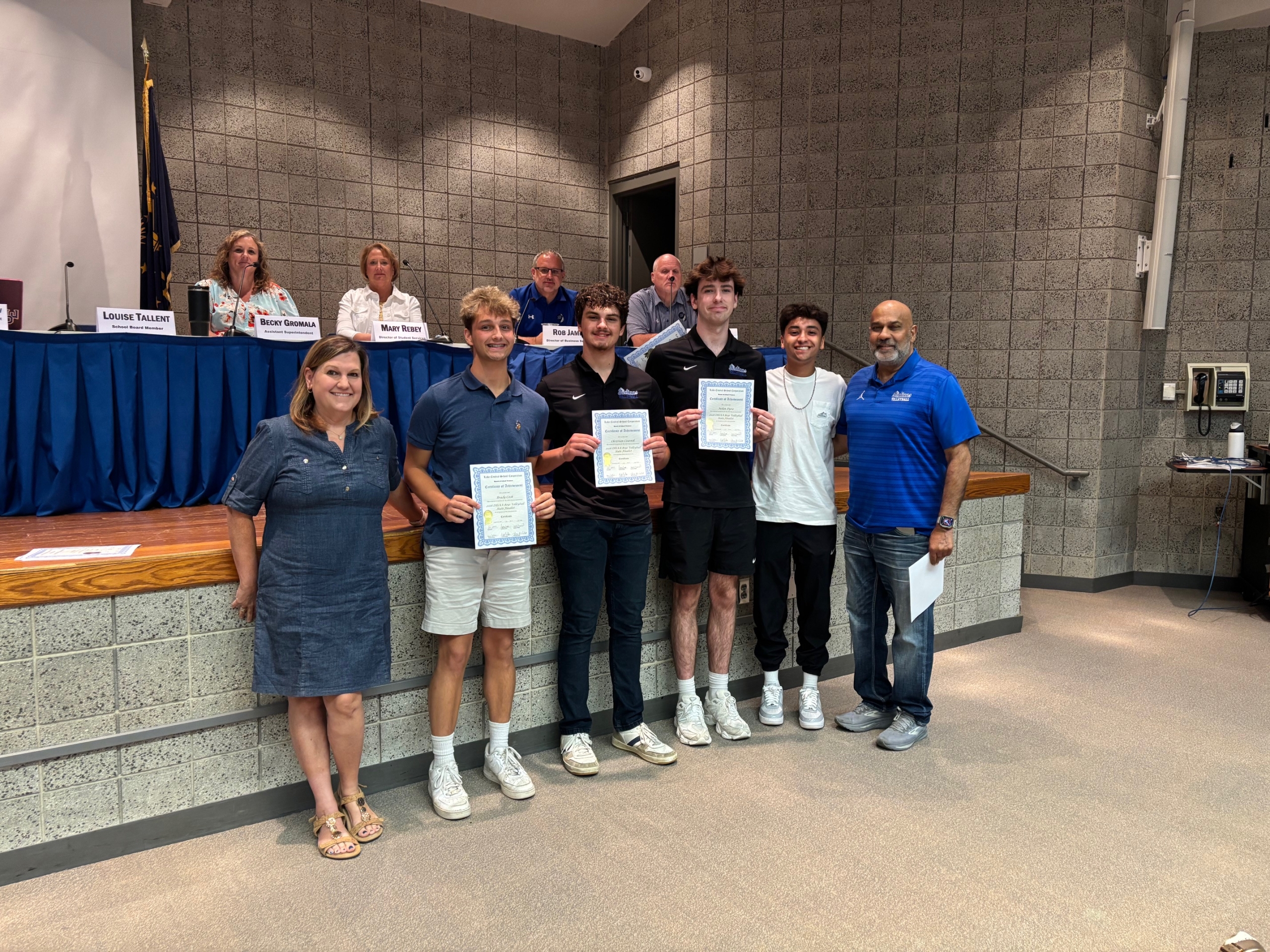 LCHS Boys Volleyball 2026 State Finalists